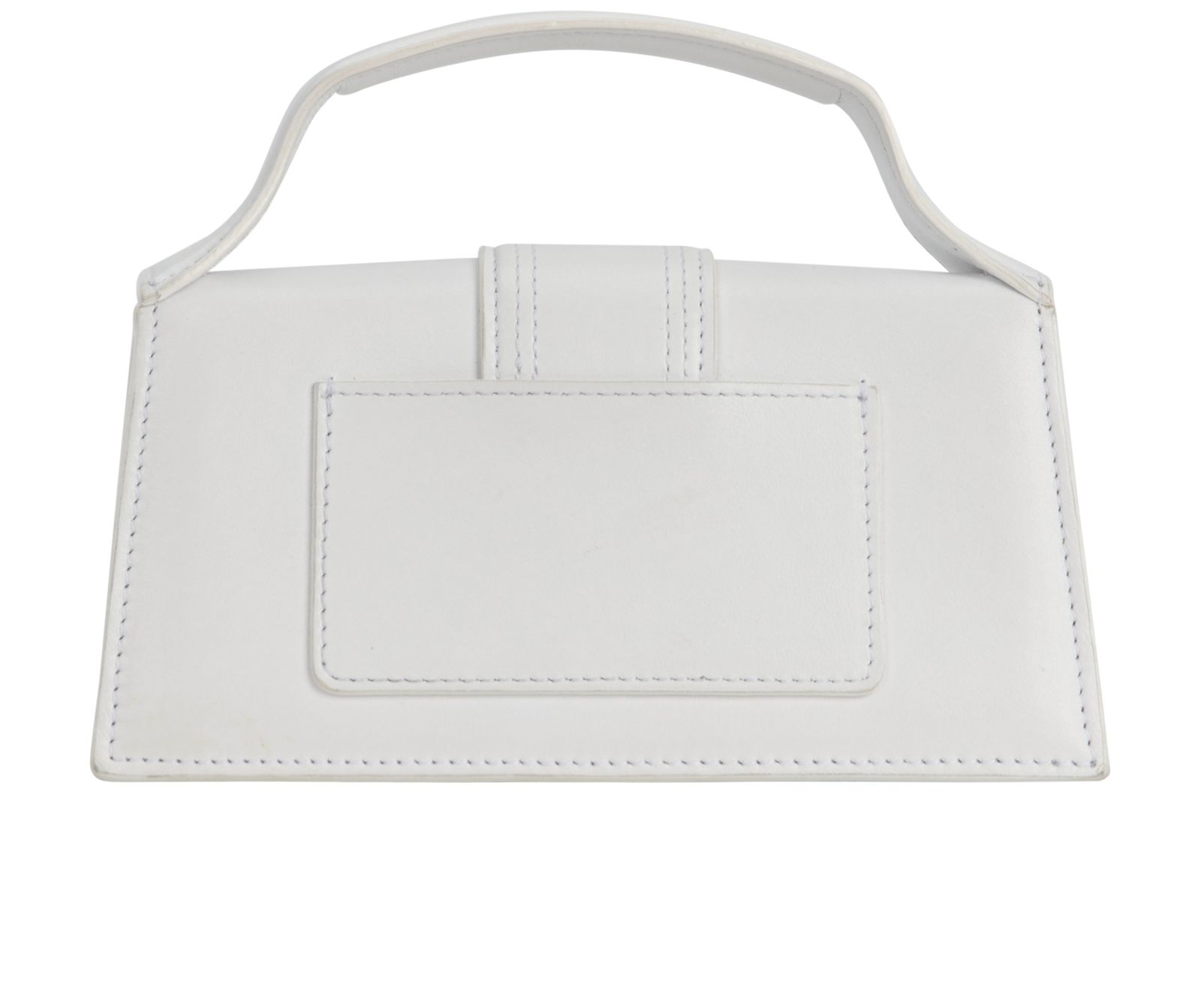 Le Bambino Mini Bag, &pound;220, Handbags, White, Leather, Back view